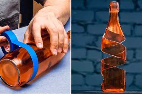 4 Tips For Turning Glass Into Unique Household Objects | Remake Project