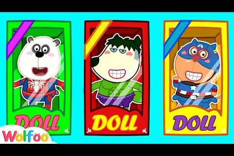 Wolfoo Becomes a Doll 🌞 Cartoon Shows for Kids 💦 Fun Video for Kids | Wolfoo Channel Live