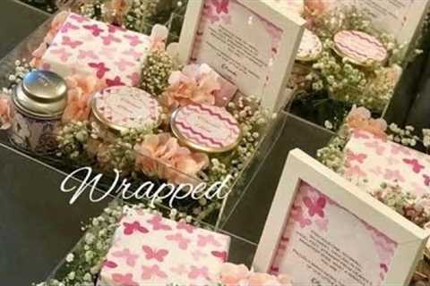 Wedding gift packing ideas # Beautiful bridal gift and Eidi packing detailing ideas