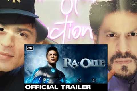 RA.One - Movie Trailer (2010)  SRK -REACTION!!