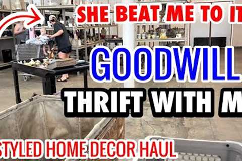She beat me to it!! THRIFT WITH ME at GOODWILL + I have a STYLED THRIFT HAUL