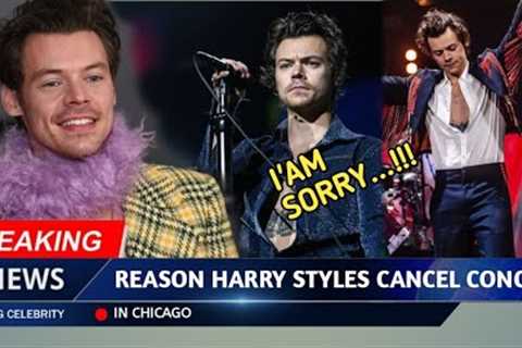 Harry Styles Postpones Concert in Chicago, This is the reason ~ celebrity news gossip