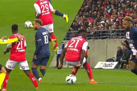 Neymar FURIOUS vs Reims 🤬| (08/10/22) | HD 1080i