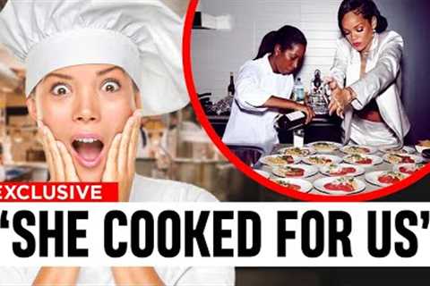 Rihanna's SURPRISES Staff At Fancy Restaurant.. Here's How