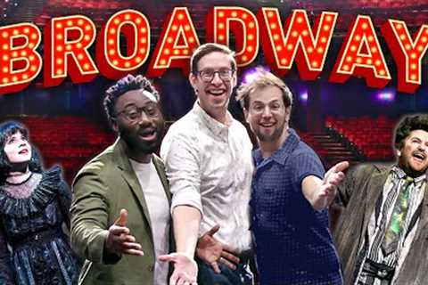 the try guys audition for a broadway musical