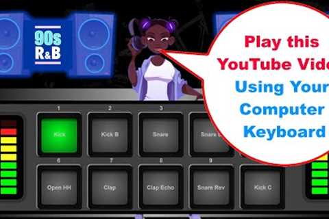 Play (Interact) this YouTube Video - Drum Machine - 90s R&amp;B