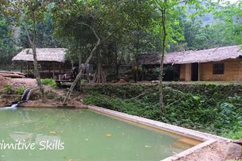 FULL VIDEO: 5 years build Living Off Grid, Life isn't easy, but it's worth living. Primitive Skills