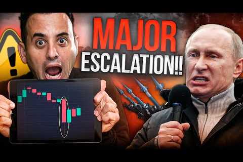Putin's MAJOR ESCALATION!! | How Crypto &amp; Markets React!!