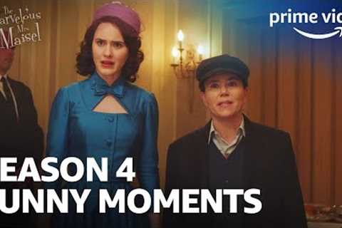 Maisel's Funny Moments Season 4 | The Marvelous Mrs. Maisel | Prime Video