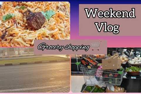 A Productive Day Living in UAE as Expat..Grocery shopping | Expat living in UAE 🇦🇪
