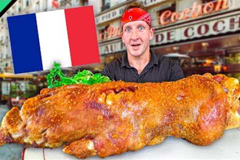 Eating Bizarre French Food in Paris for 24 Hours!! Exotic Meats of Europe!!
