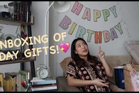 Unboxing of Gifts! My 27th Bday ♥