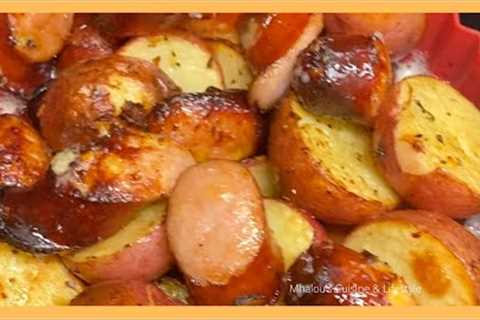 THESE KITCHEN COOK SIMPLE and COOL COOKING LIFE HACKS😉 II Cook with Me #airfryer #potatoandsausage