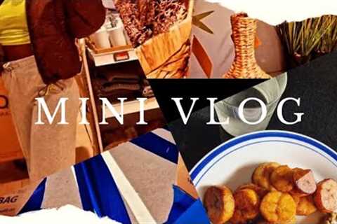 MINI VLOG: SHOPPING| MAKE BREAKFAST WITH ME