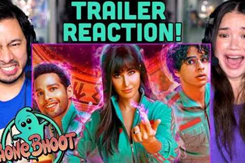 PHONE BHOOT Trailer Reaction! | Katrina Kaif | Ishaan | Siddhant Chaturvedhi | Jackie Shroff
