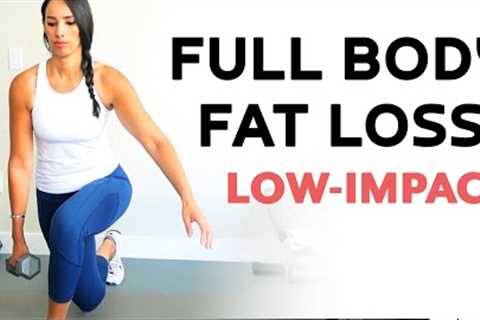 20-MIN Low-Impact Fat Burning Full Body Workout | Day 19 of REBUILD