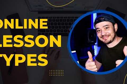 What Types of Lessons You Should Use In Online Courses | ProMarketingAcademy.com