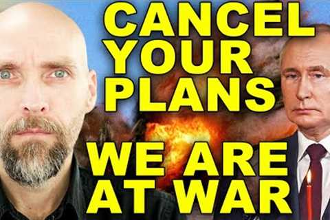 GET READY TO FIGHT. POLICE GAS CONTROLS. THE WORLD  IS AT WAR.