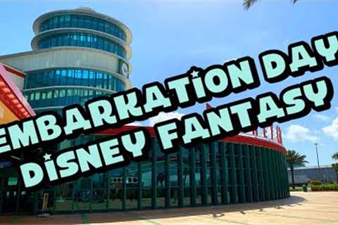 Disney Fantasy Embarkation Morning &amp; Animator's Palate