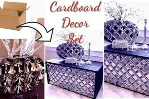UNBELIEVABLE CARDBOARD DECOR SET!!! ROOM DECOR ON A BUDGET!