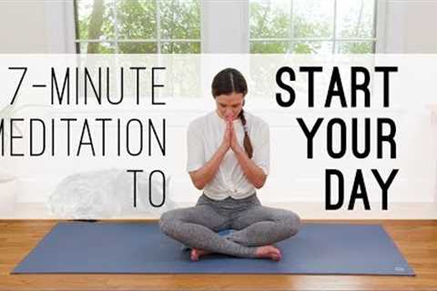 7 Min Meditation to Start Your Day  |  Yoga With Adriene