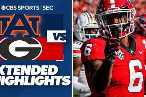 Auburn vs No. 2 Georgia: Extended Highlights | CBS Sports HQ