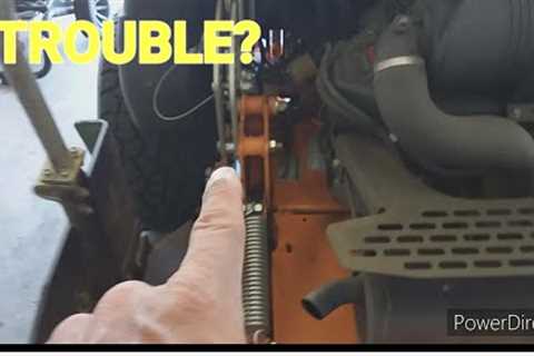 SCAG 48 V-RIDE II Maintenance Tips | Problem Areas