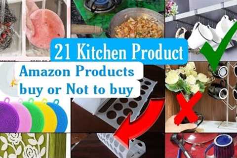 21 Best kitchen Organizers  and Home Utility Products /Honest Review Tried &amp; tested Amazon..