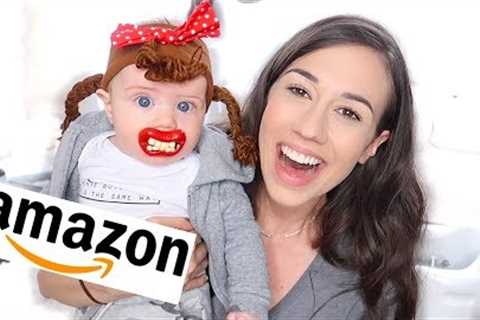 TESTING WEIRD AMAZON BABY PRODUCTS! 2