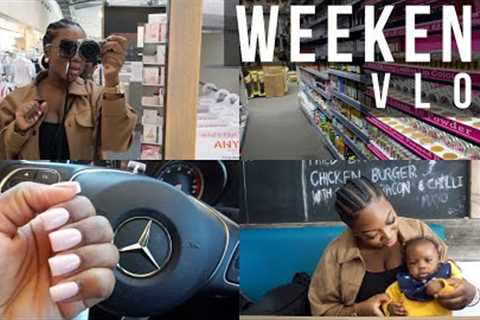 WEEKEND VLOG W/ 2 MONTH OLD BABY: Family Day Out, Shopping, Nails, Baby Shower/Gender Reveal + More