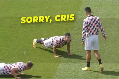 Cristiano Ronaldo Crazy Things in Warm Up