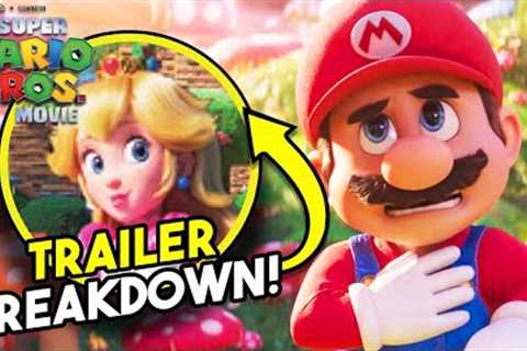 The Super Mario Bros. Movie: TRAILER BREAKDOWN! Easter Eggs &amp; Details You Missed!