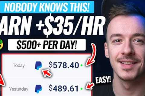 This Method PAYS +$35 EVERY HOUR &amp; NOBODY Knows About IT! (Make Money Online For Beginners 2022)