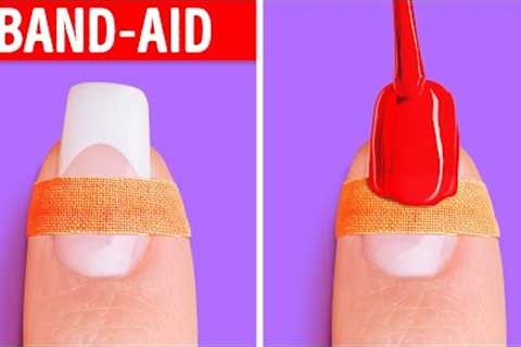 28 NAIL DECOR LIFE HACKS AND MANICURE IDEAS