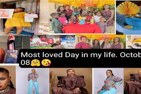 Birthday Vlog: celebrating at Orphanage home, Photo shoot, Unboxing birthday gifts. #birthday