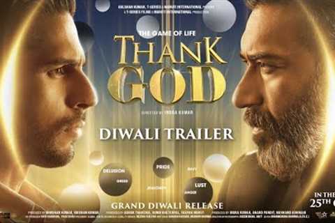 Thank God (Diwali Trailer) Ajay Devgn, Sidharth Malhotra, Rakul | Indra Kumar | Bhushan Kumar