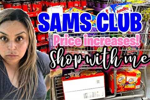 MASSIVE SAMS CLUB PRICE INCREASE SHOP AND HAUL! INFLATION PREP AND STOCKPILE HAUL! LARGE FAMILY OF 7