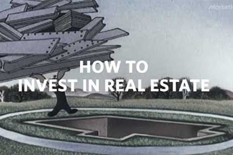 How to invest in real estate without buying a house or rental property