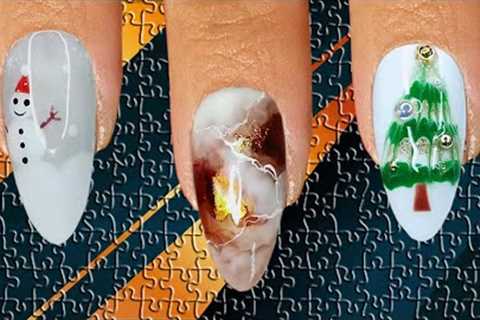 Simple Cat Eye Nail Art Design 2021 ❤️💅 Compilation  New Simple Nails Art Ideas Compilation#041