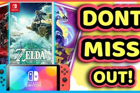 The BIGGEST NEW Nintendo Switch Games Coming SOON! | New zelda, pokemon, Bayonetta 3 &amp; MORE!