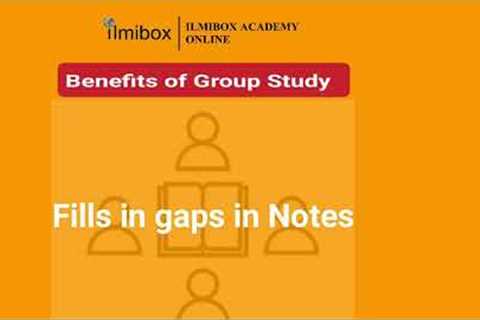 Benefits  of group study | ilmibox academy online | Career education