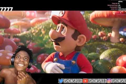 iShowSpeed Reacts To Super Mario Bros Trailer 😂