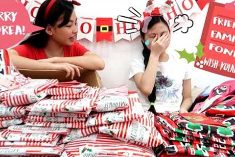 MYSTERY UNEXPECTED CHRISTMAS PRESENTS AND ANGPAO HAUL TO AUREA | Aurea &amp; Alexa