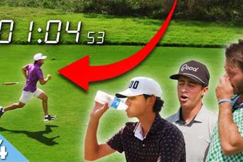 Fastest To Play Golf Hole Wins | Good Good Cup