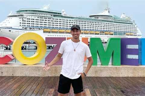 My First Time in COZUMEL MEXICO! | Royal Carribean Adventure Of The Seas 2021