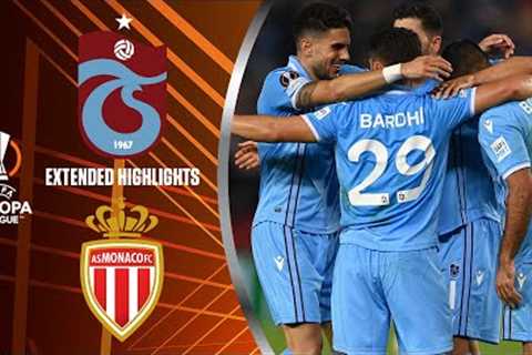 Trabzonspor vs. Monaco: Extended Highlights | UEL Group Stage MD 4 | CBS Sports Golazo