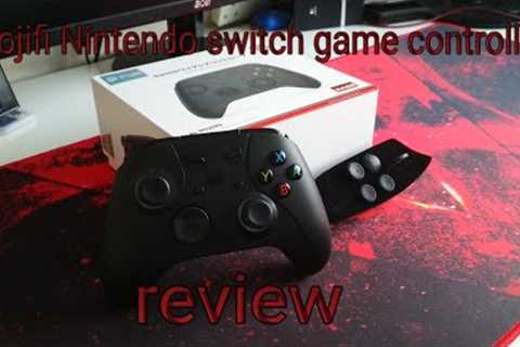 Pojifi Nintendo switch game controller unboxing a review