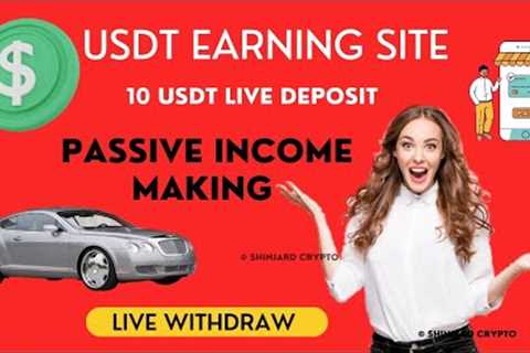 Best Online Money Earning Platform 💸💸 - Usdt Mining Site | Make Passive Income From Your Mobile