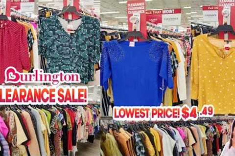 💥BURLINGTON CLEARANCE SALE!!😲DESIGNER WOMEN'S CLOTHING TOP &amp; BOTTOMS FOR LESS! SHOP WITH ME