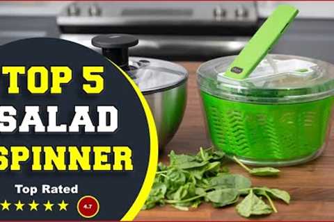 ✅ Top 5: Best Salad Spinners 2022  [Tested &amp; Reviewed]